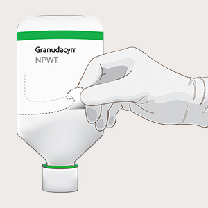 Étape 2 de l'application de Granudacyn