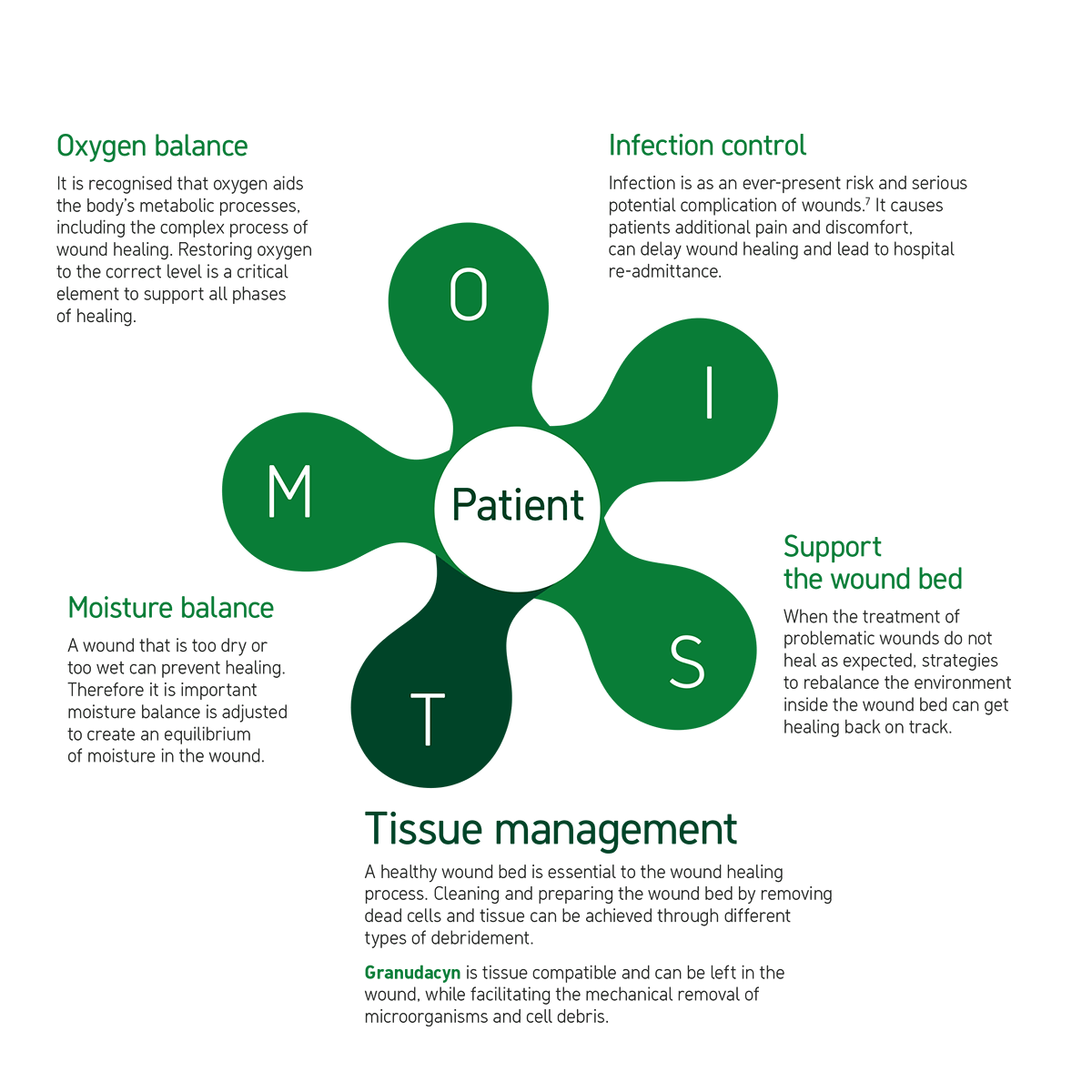 An illustration of the M.O.I.S.T concept.